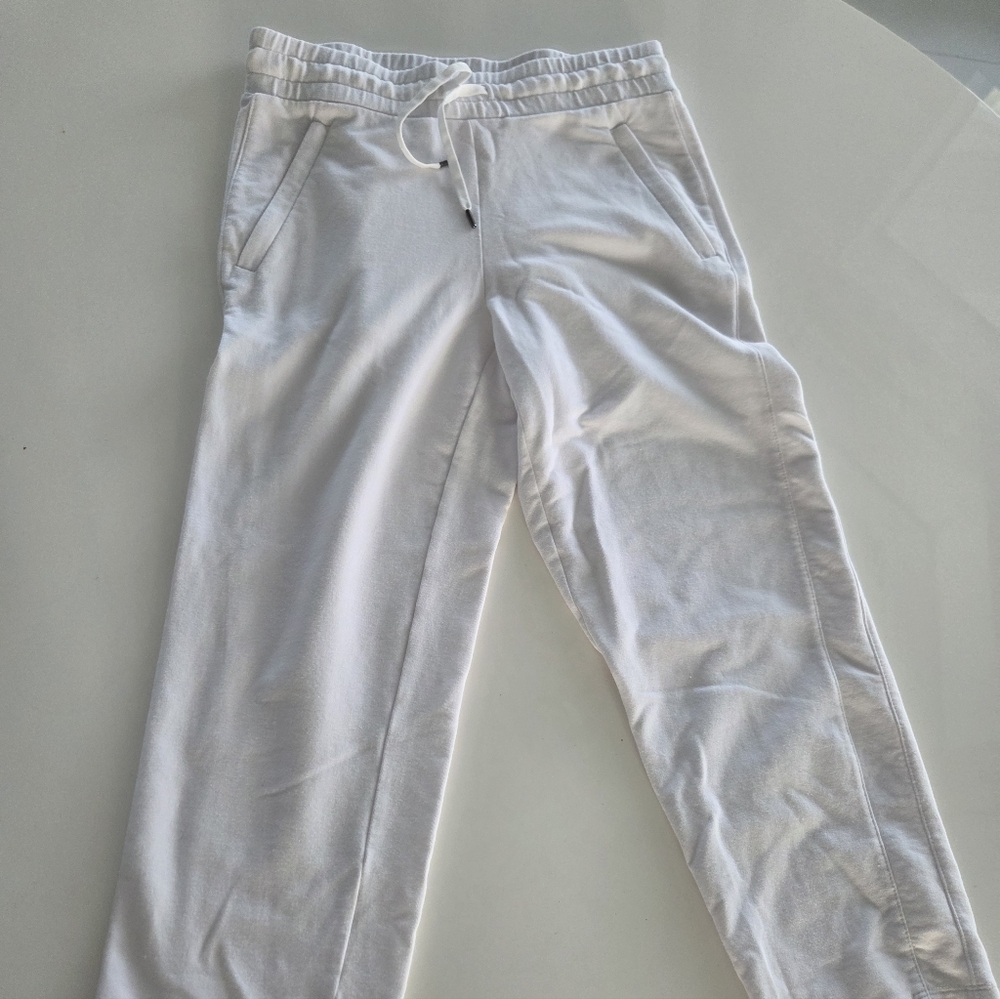 Talbots Ladies PETITE White Joggers